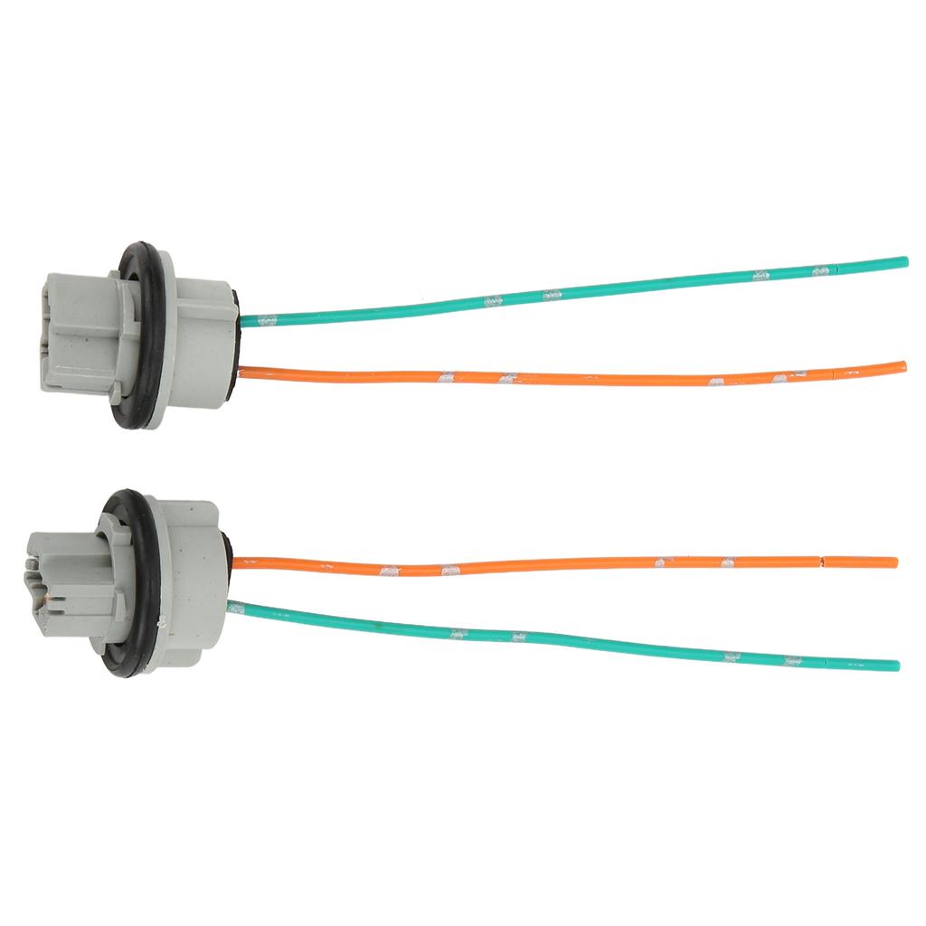 2pcs Light Sockets 12A 10V Heat Resistant LED Harness Connectors with Wire for Industrial