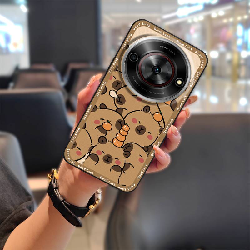 Cute Cartoon Phone Case For ZTE Blade A75 5G/Nubia Focus 5G/Calf 5G Soft case Durable Dirt-resistant Anti-dust Graffiti