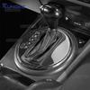 Automatic Gear Shift Panel Frame Sticker For Kia Sportage SL 2011 2012 2013 2014 2015 2016 Soft Carbon Fiber Interior Accessory