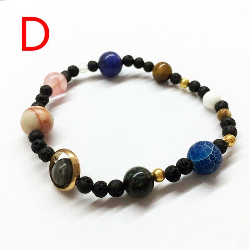 

Вселенная Галактика Восемь Планет Камень Эластичный Браслет Созвездие Браслет