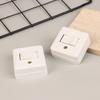 10Pcs Hand-Held Bedside Switch Square Flat Button Single Control Switch Wiring Button Rocker