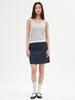 Elssibeui Layered Sleeveless Knit Top_Gray
