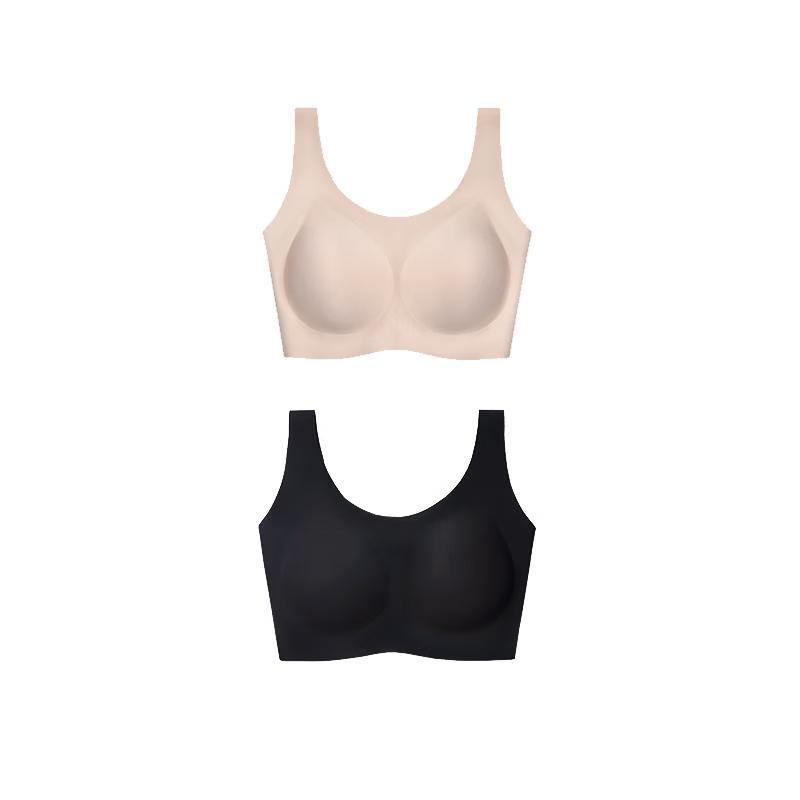One s Member Women s Seamless Push-up Wireless Bra XS-M