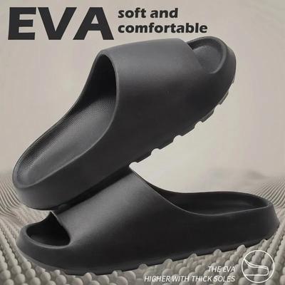 Fashion Summer Slippers Man Sports Outdoor Wear Stay At Home Feeling of Stepping On Shit Soft Thick Bottom EVA Sandals Women's Shoes