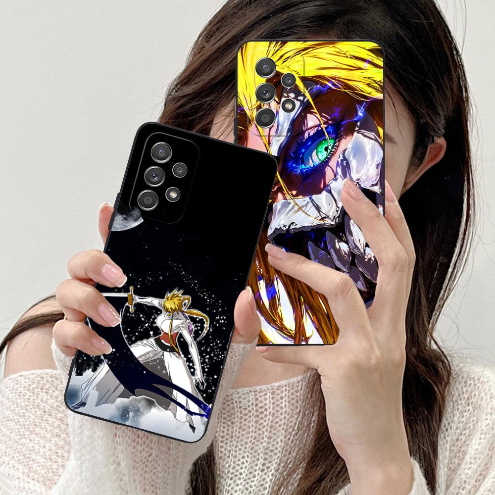 Bleach Tier Harribel Cell Phone Case for Samsung Galaxy A56 55 54 53 52 51 36 35 34 23 16 15 5G Colorful Cover Luxury Cellphones