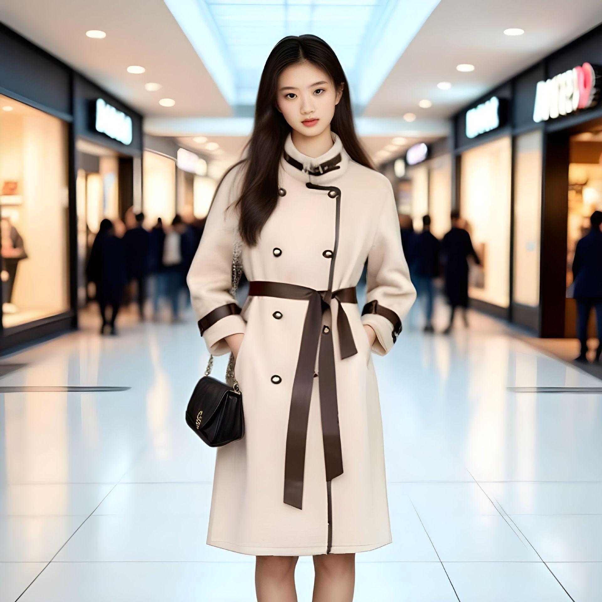 

Роскошное пальто высокого класса для женской зимы, новое, из искусственного меха, интегрированное, в стиле королевской сестры, пальто из искусственного меха L 118-140 абрикосовый