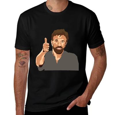 Chuck Gives A Thumbs Up Tshirt Independence Day Short Sleeve Tshirt