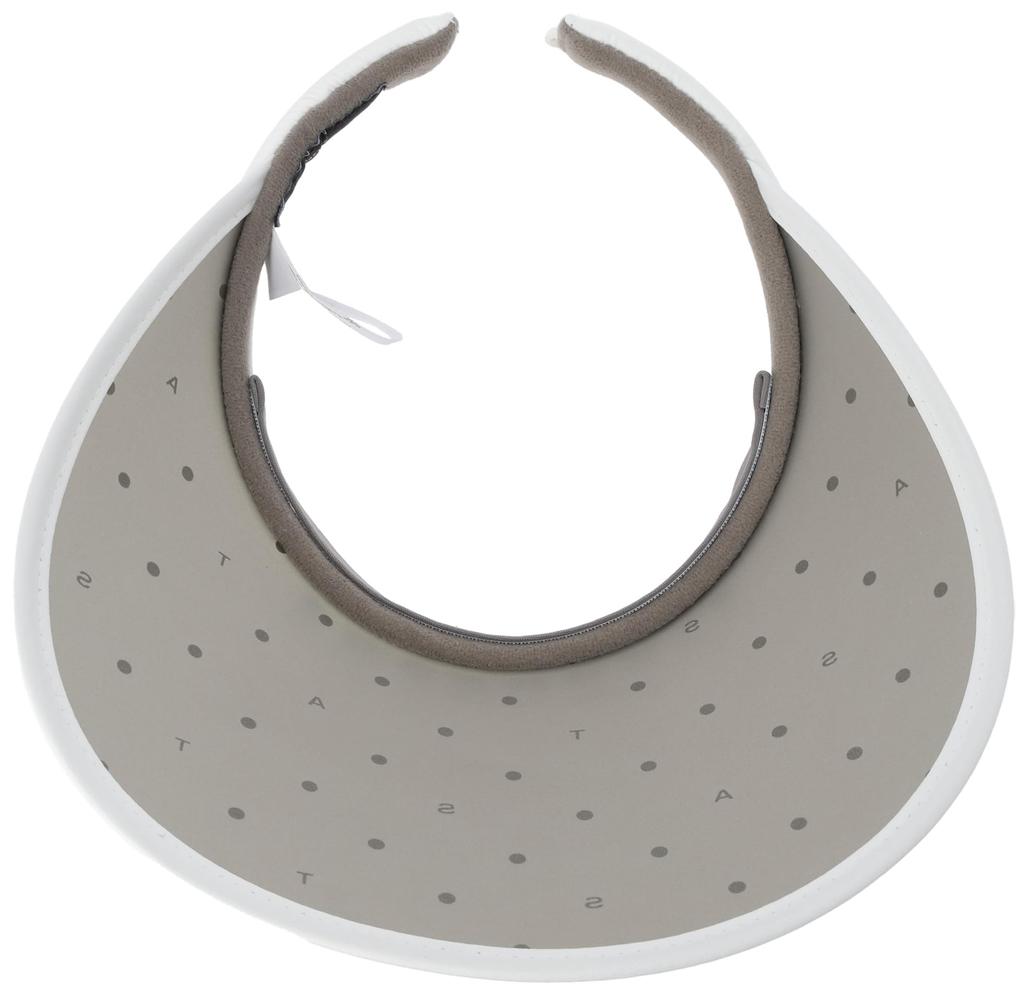 [St. Andrews] Unisex Clip Visor (with UV protection and removable slide)  Golf hat  042-4187554 030White SM