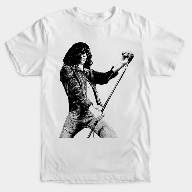 Joey Ramone The Ramones T-Shirt Rocket to Russia Road to Ruin End of the Century XL