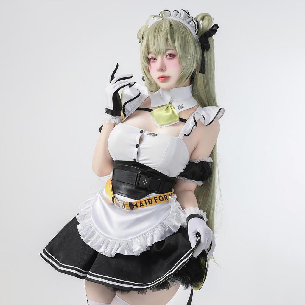 [Milky Time] NIKKE Soda Cosplay Halloween Maid Game Victory Goddess