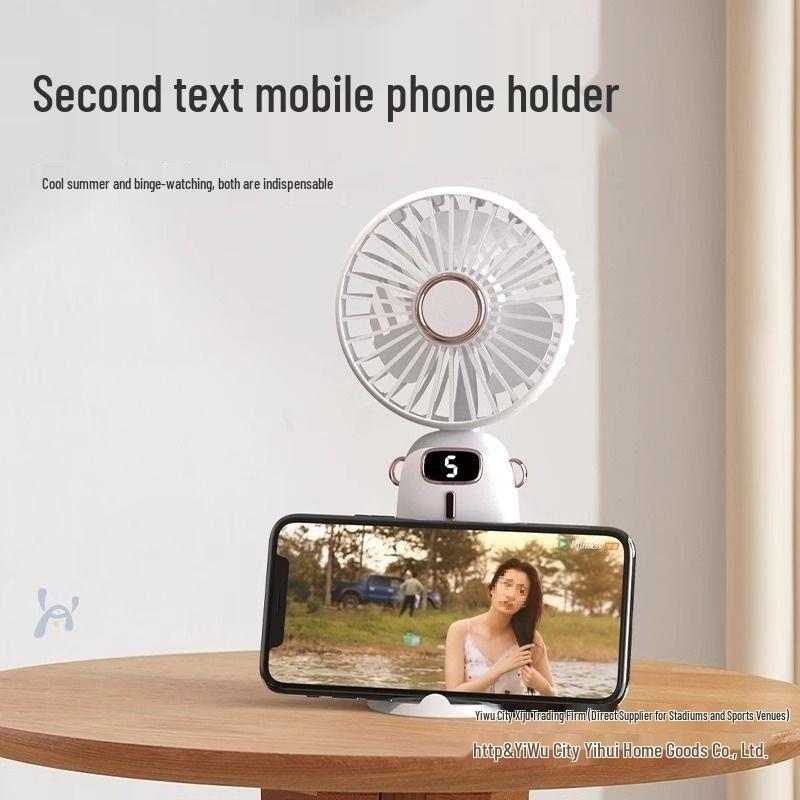 2025 Foldable Neck-Hanging Portable Mini USB Fan - Silent and Compact