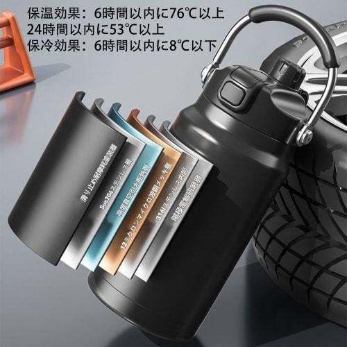 Stylish 1.1 Liter Water Bottle, Insulated, Large Capacity, Direct Drinking, Straw Included, Dual-Use, Sports, Easy to Clean, 316 Stainless Steel Liner