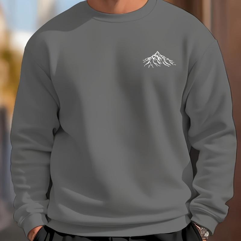 

Влагоотводящий и мягкий, мужской свитшот с круглым вырезом, отлично подходит для улицы S