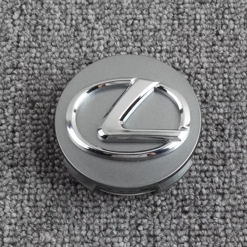 HST5  4 PCS 62mm Car Wheel Center Hub Caps for Lexus Emblem ES300 IS300 IS350 ES250 ES350 IS250 CT200H GS350 NX200