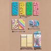 Acrylic DIY Photo Album: Handmade Memory Journal with Creative Graffiti and Loose-Leaf Design