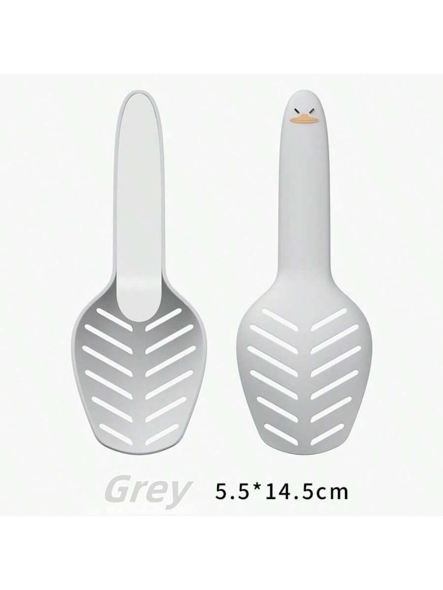 

Hamster Shovel Plastic Trash Shovel Sieve Hamster Sand Shovel Pet Cleaning Tool серый