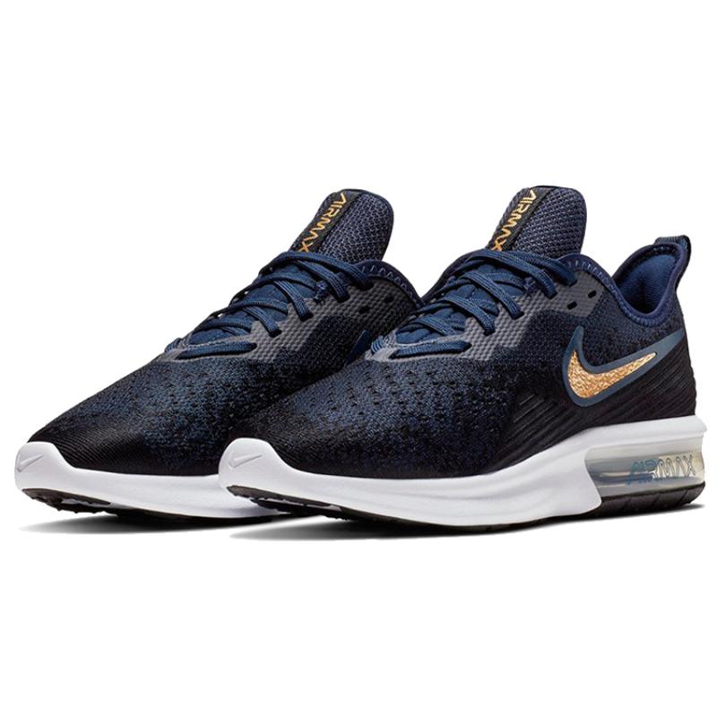 Nike Air Max Sequent 4 'Black' Women's Sneakers Casual Shoes AO4486-003