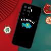 Kazakhstan Flag Case For Oppo A6 A5 Pro A15 A18 A38 A58 A78 A98 A54 A74 A94 A17 A57 A80 A60 A40 A16 A76 A96