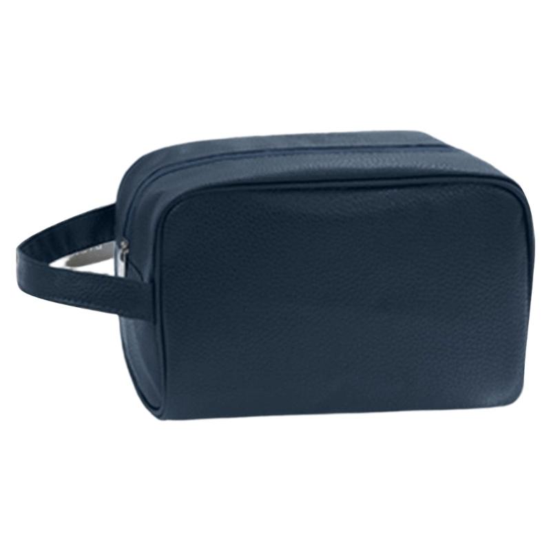 Sturdy Waterproof PU Men s Toiletry Bag Multiple Compartment Travel Organizers For Cosmetics Toiletries Storage