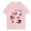 Kid's Anime Printed Short Sleeved T-shirt