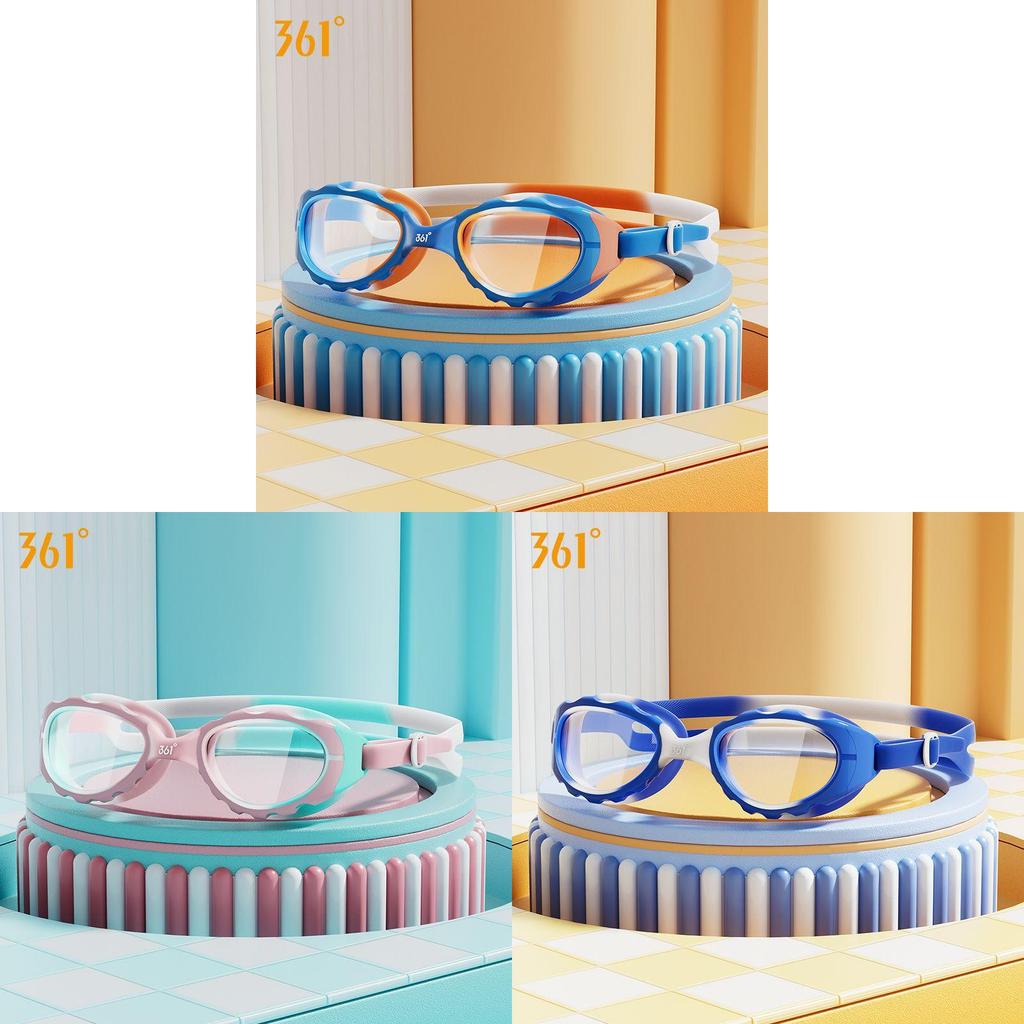Children Swimming Goggles Waterproof Fogfree Large Frame For Kids Pool Summer Swim Gear