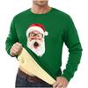 Men Sweatshirt Christmas Shirt Long Sleeve Funny Holdiay Crewneck Xmas Tops