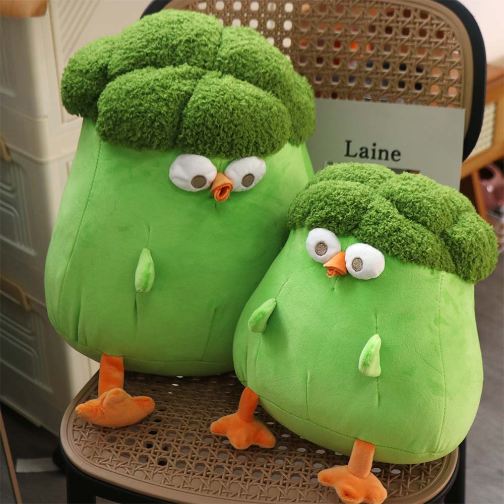 Children Gits Broccoli Chick Plush Cartoon Broccoli Dundun Chicken Chicken Doll Christmas Gift
