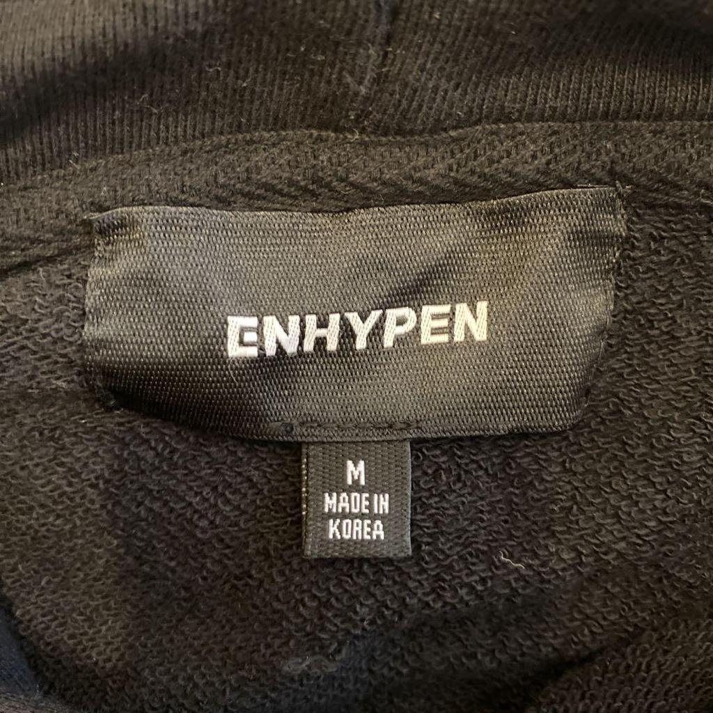 [USED] Enhypen Tamed-Dashed Hoodie, Black, Size M