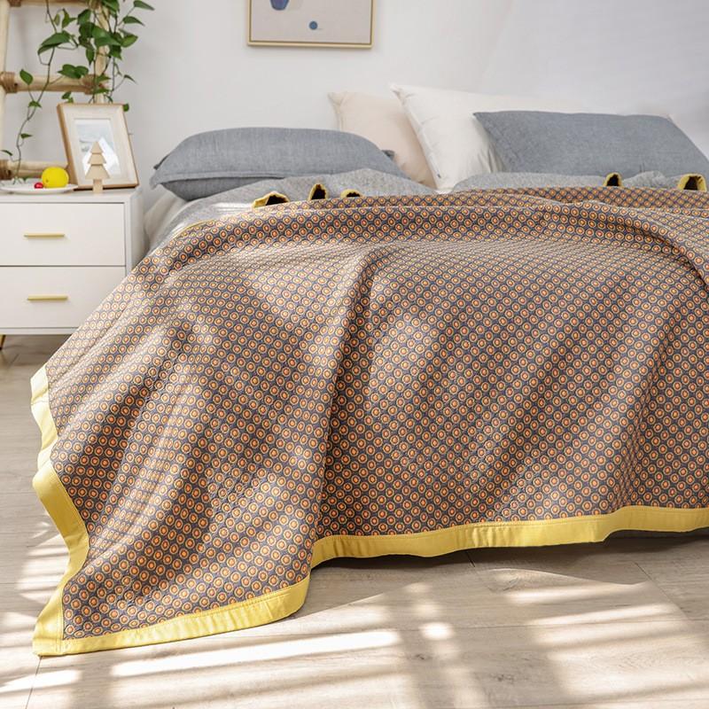 

Потовщене оксамитове волокно + 100% бавовна Муслін Бавовна Зимова простирадло Двостороннє оксамитове покривало М’яке покривало 200x230 см 200cm*230cm