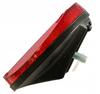 Red Rear Bicycle Reflector For Round Fender