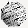 1PC Facial Expressions Faces Umbrella-9-Rib Reinforced, Automatic Open, Lightweight & Durable, Cute Fashion Accessory for Outdoor-P0763