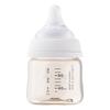 MOYUUM Plastic Baby Bottle, White, 80ml (PPSU), for Ages 0 Months and Up, Wide Neck, Round Hole, 2025 Model