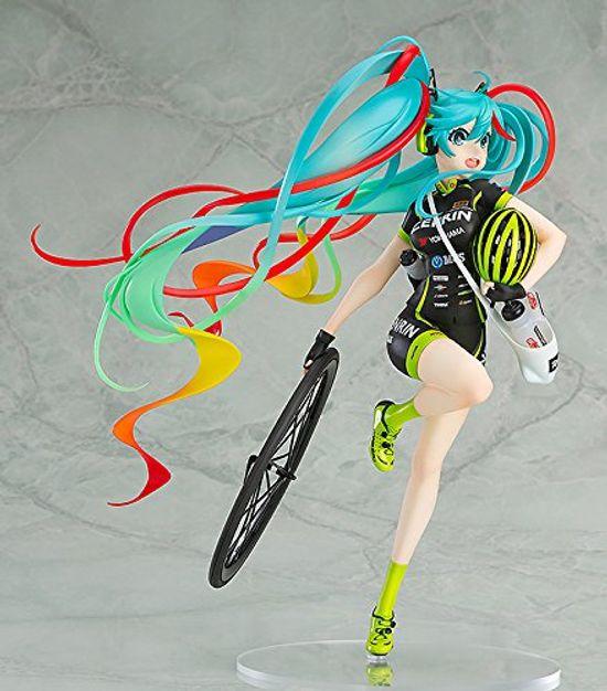 Hatsune Miku GT Project Racing Miku 2016 TeamUKYO Поддержка масштабной покрашенной готовой фигурки Ver. 1/7 АБС и ПВХ