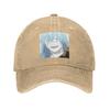 Jujutsu Kaisen Mahito Anime Denim Fabric Cap Casual Baseball Caps Adjustable Hat Summer Unisex Baseball Hats