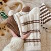 Australian Velvet Coffee Socks Winter Thickened Warm Plush Medium Tube Socks Sweet Girl Sleep Confinement Socks