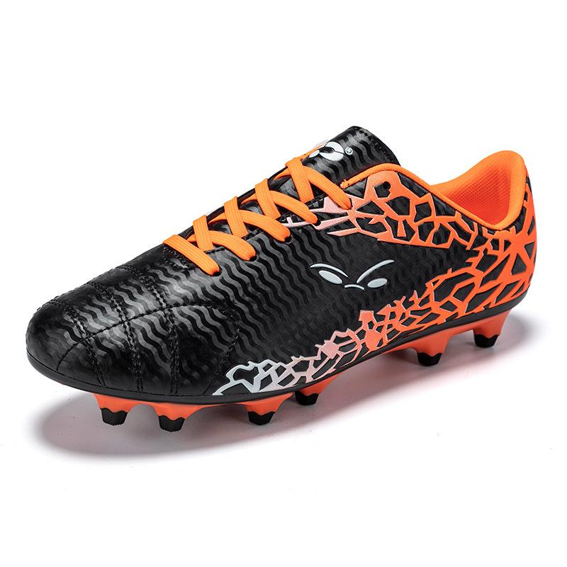 Large Size, Men's Children's Spikes Sports Women's Shoes Human Grass Shredded Spikes Classmate Football Shoes Sneakers, Men's Sneakers