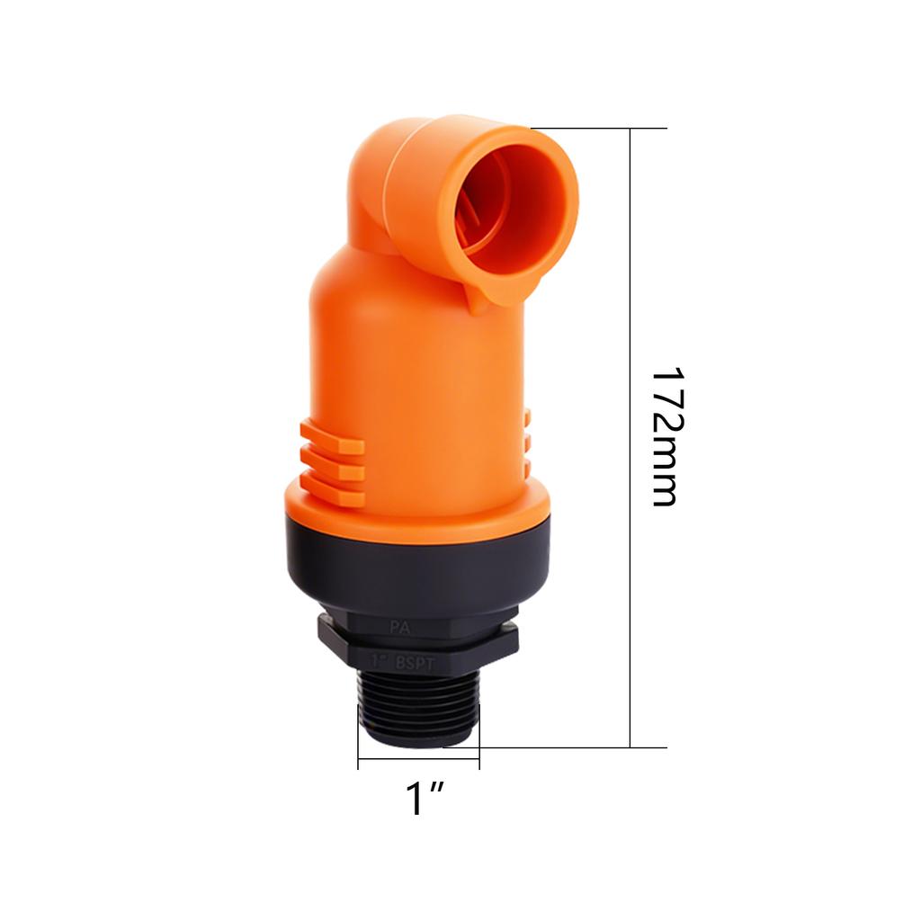 1Pc 3/4"-2"Thread Quick Intake And Exhaust Valve For Agricultural Irrigation Garden Industrial Water Circulation Pipe Fitting