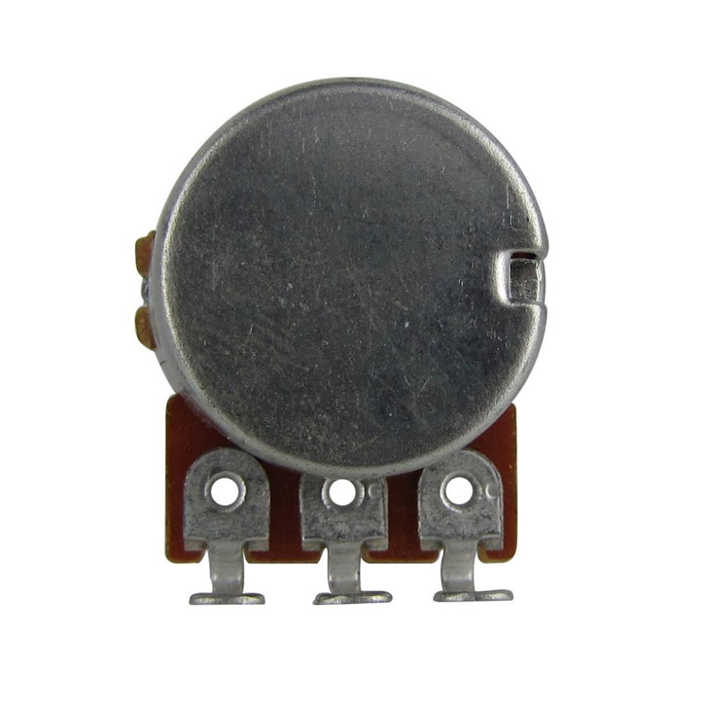 FLEOR 4PCS Mini Guitar Potentiometer 18 Splines Short Shaft Pots 250K /500K for Bass Guitar Parts Replacement