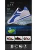 Men's Retro Low-Top Leather Running Shoes - Casual Fashion Sneakers for Spring and Autumn