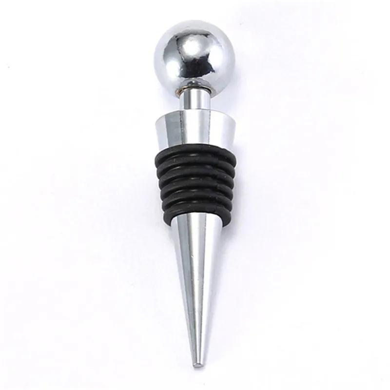 2 Pcs Champagne Stopper, Reusable Wine Preserver for Home, Wedding, Stainless Steel Bottle Stopper,Bronze