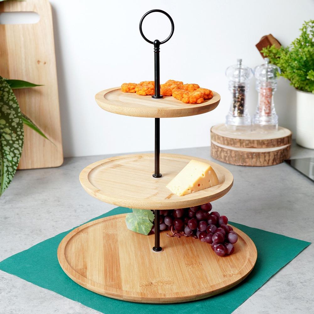 Bamboo bread basket 29x14x7.5 cm