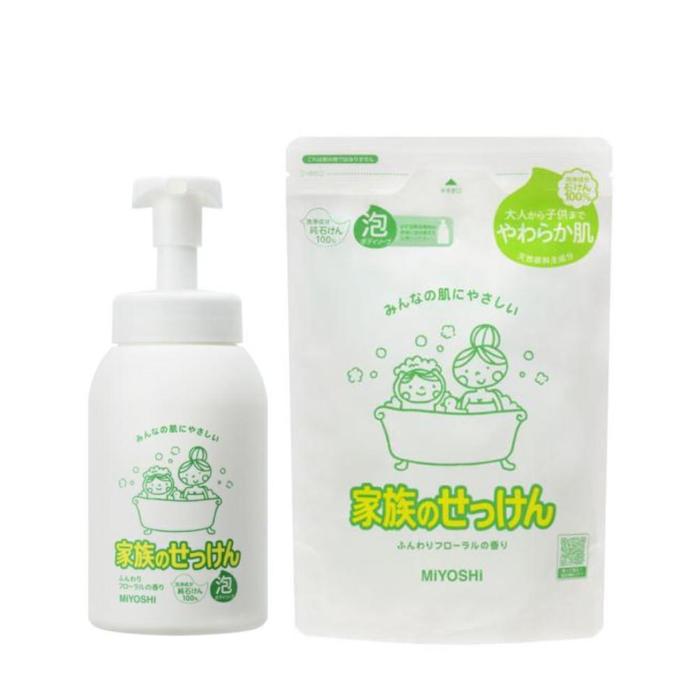Japan Miyoshi Soap Foaming Body Soap 600mL  550mL Refill