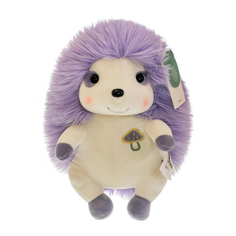 Cute Huanhuan Hedgehog Plush Toy Cartoon Doll Decompression Ornament Desktop Decoration Gift Cure Doll