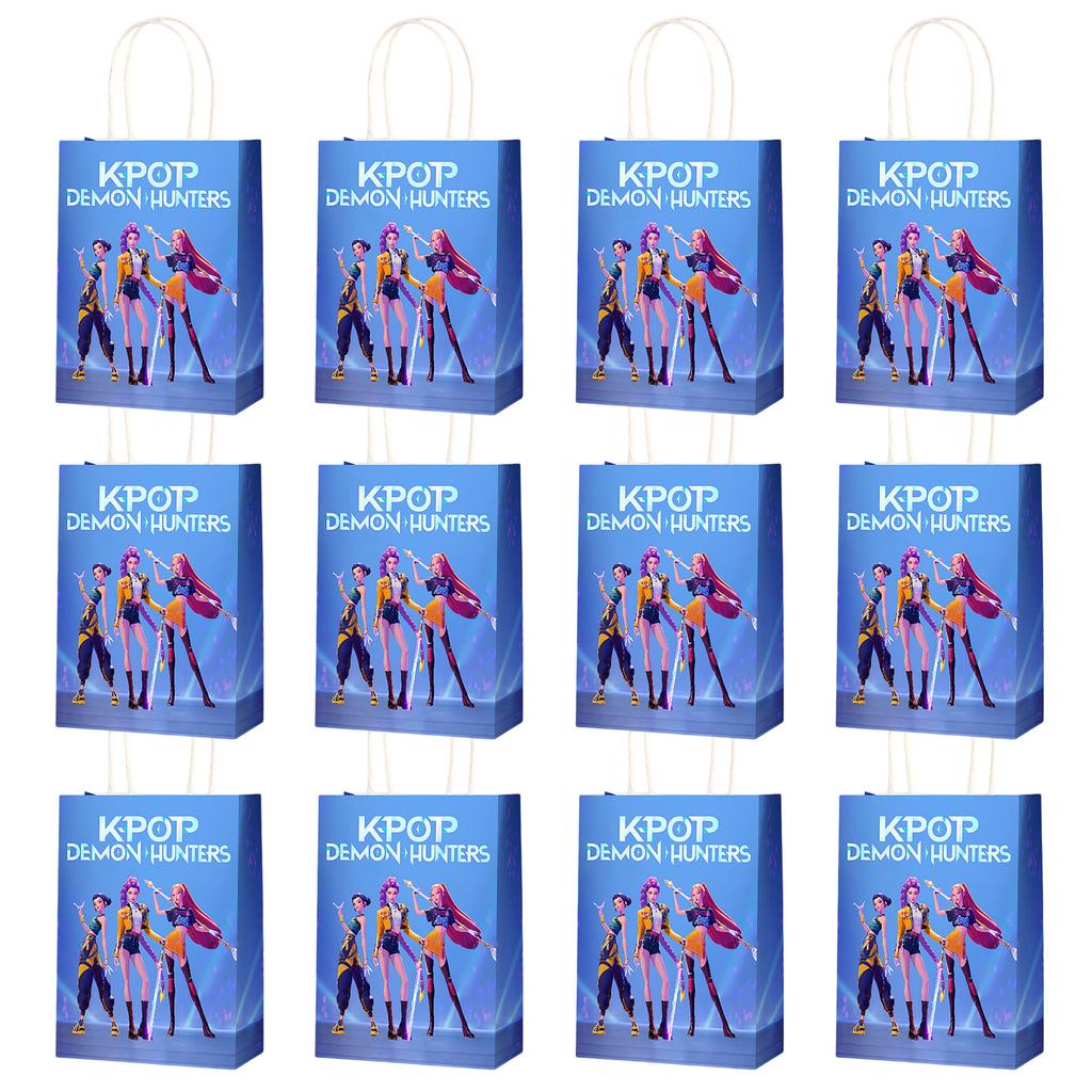 Party Gift Bags Party Supplies Cartoon Candy Bags, Tote Bags, Gift Bags For Kids Paper Packs Adults Birthday Party Decora