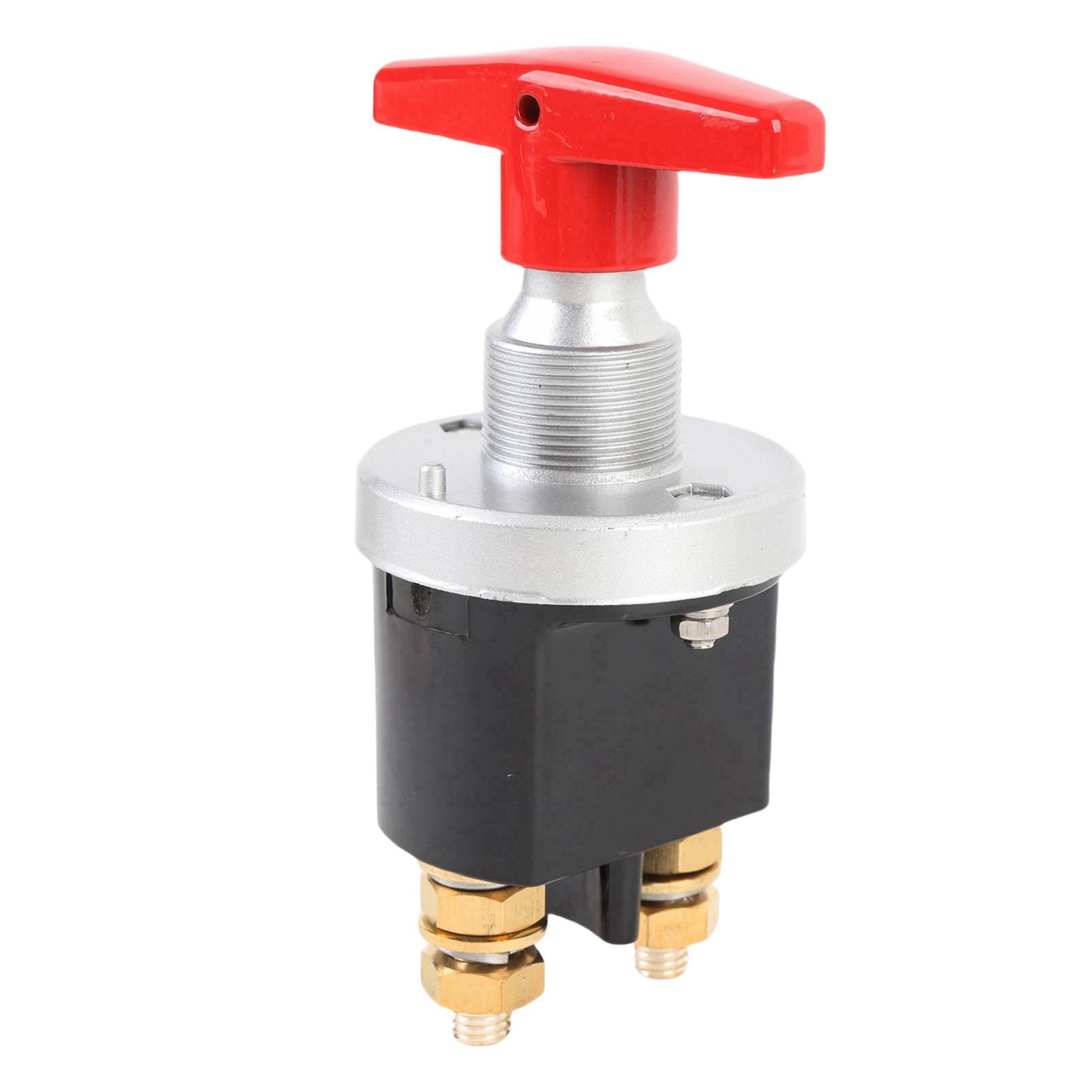 

300A High Current Master Battery Disconnect Switch 12V 36V Power Cut Off Isolator for Car Truck RV Yacht Boat With Without Locking Plate