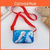 Princess Cartoon Pattern Fashionable Kids Small Crossbody Bag Daily Use Gifts