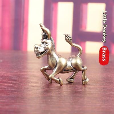 Meșteșuguri Statuie de Bronz Ornamente din Alamă Transfrontaliere Accesorii Decorațiuni Desktop Măgar