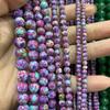 Purple Imperial Stone Blue Beads Round Bracelet DIY Jewelry Accessories