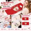 Cute Cartoon Girl Desk Mat Thickened Computer Desk Protector New Keyboard Mice Mat  Office