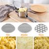 Neu Kartoffel Reis Edelstahl Kartoffelstampfer mit 3 Abnehmbaren Scheiben Manuelle Lebensmittel Presse mit Ergonomische Anti-Rutsch Griff